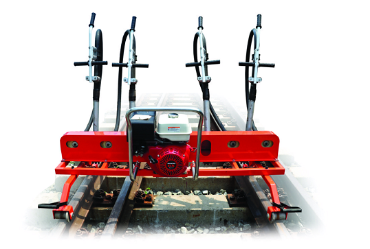 ND-4X4型(xíng)一拖四(si)内燃軟(ruan)軸高頻(pín)搗固機(jī)