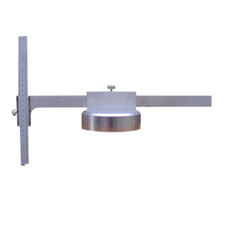 橫(héng)跨梁觸闆與心盤(pán)上平面高度差測(cè)量尺