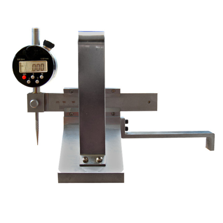 車軸軸頸根(gēn)部圓弧切點凹凸(tū)量測量儀