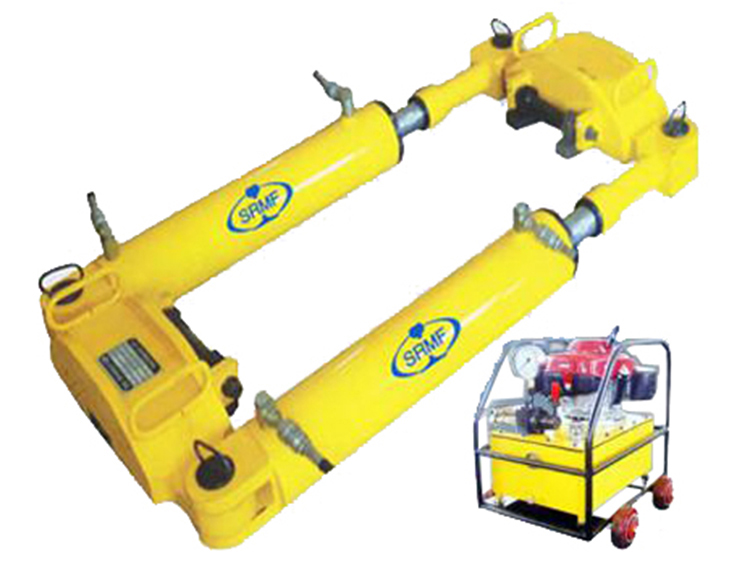 YLS-1000液壓(ya)鋼軌拉伸機(jī)